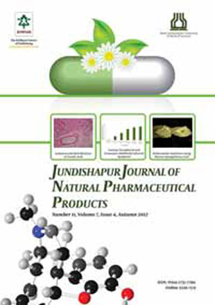 Jundishapur Journal of Natural Pharmaceutical Products - Volume:7 Issue: 4, Dec 2012