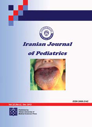 Pediatrics - Volume:23 Issue: 1, Feb 2013