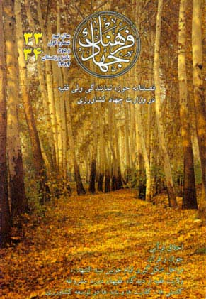 فرهنگ جهاد - سال نهم شماره 1 (پیاپی 34، پای ی ز و زمستان 1382)