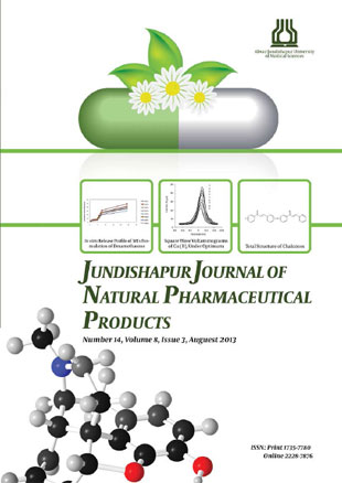 Jundishapur Journal of Natural Pharmaceutical Products - Volume:8 Issue: 3, Sep 2013