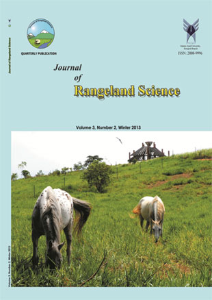 Rangeland Science - Volume:3 Issue: 2, Winter 2013