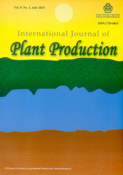 Plant Production - Volume:9 Issue: 3, Jul 2015