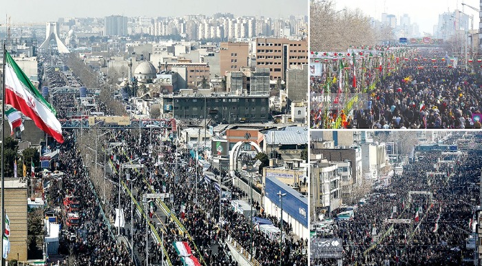 Magiran | روزنامه کیهان (1402/11/23): یک 22 بهمن تماشایی دیگر، مردم سنگ  تمام گذاشتند